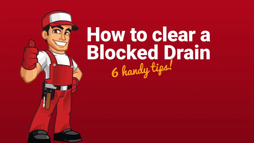 how to clear blocked drain